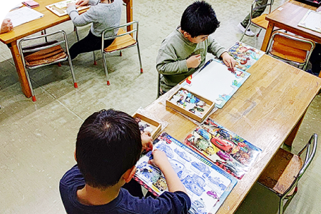 こどもたちの様子の写真